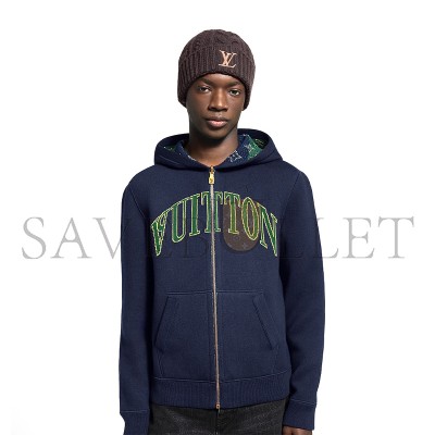 LOUIS VUITTON MONOGRAM DOUBLE FACE REVERSIBLE HOODIE 1AIJZ7 LOUIS VUITTON MONOGRAM DOUBLE FACE REVERSIBLE HOODIE 1AIJZ7